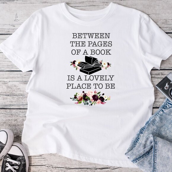 Eclectic Wallflower Tops - Reading Graphic Tee Shirt